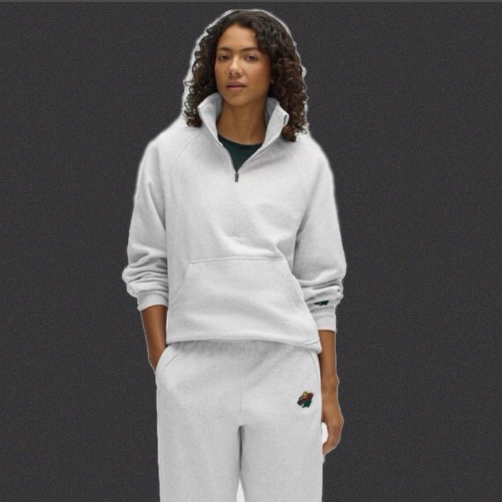 Lululemon- NWT Scuba Oversized
Funnel Neck Half Zip